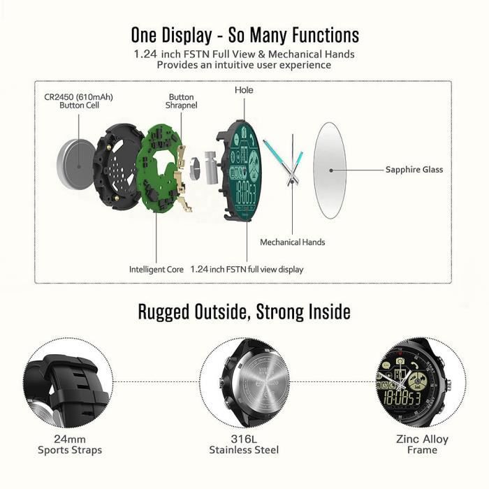Zeblaze vibe 4 hybrid smartwatch hotsell