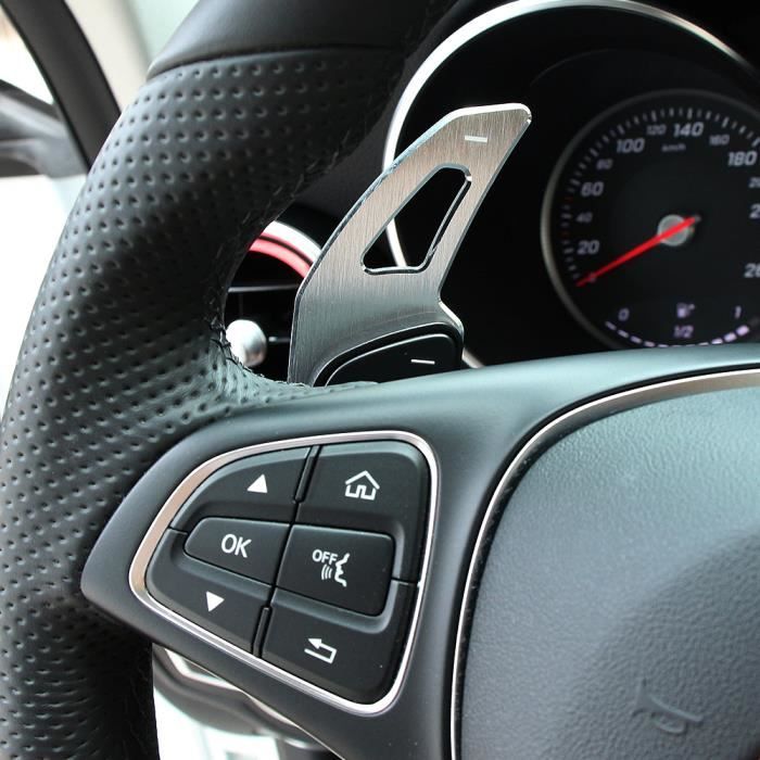 Amenagement Interieur,Fibre de carbone Style voiture volant décoration  couverture garniture cadre autocollant - Type 1 Carbon Fiber - Cdiscount  Auto