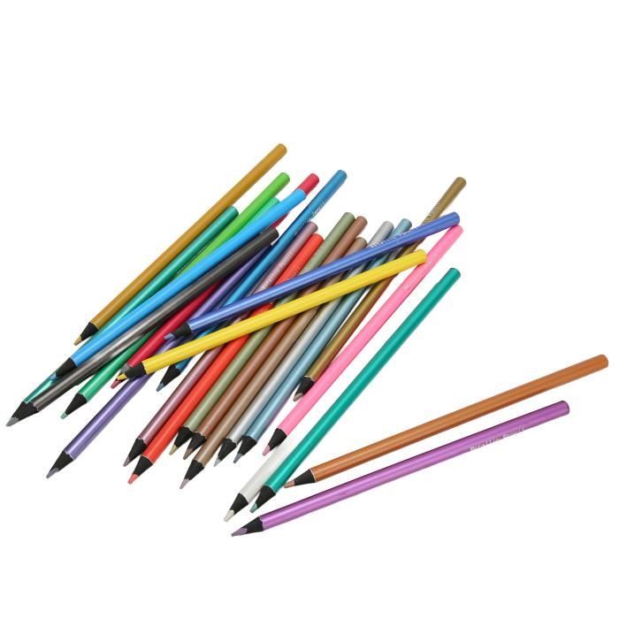 Art Supplies Set de 72 Crayon de Couleur à Base d'Huile pour enfants,  Adultes, Artistes, Professionnels et Coloristes - Cdiscount Beaux-Arts et  Loisirs créatifs