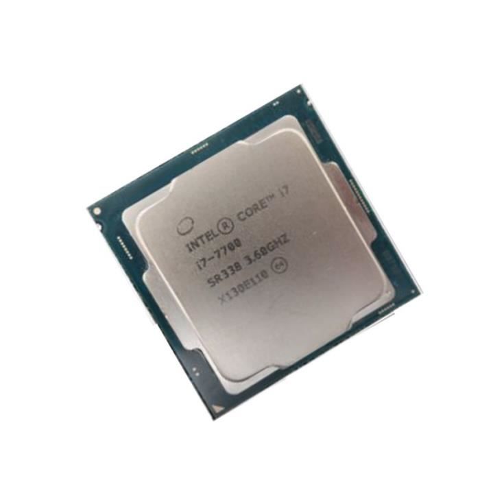 Processeur CPU Intel I7-7700 SR338 3.60Ghz FCLGA1151 Quad Core Kaby Lake -  Cdiscount Informatique