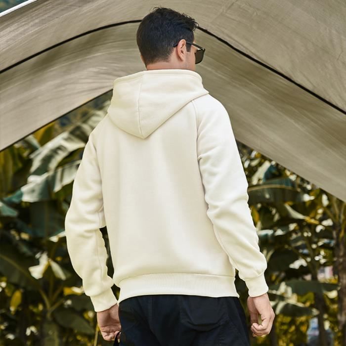 Sweat Capuche avec cordon de serrage Homme Poche kangourou