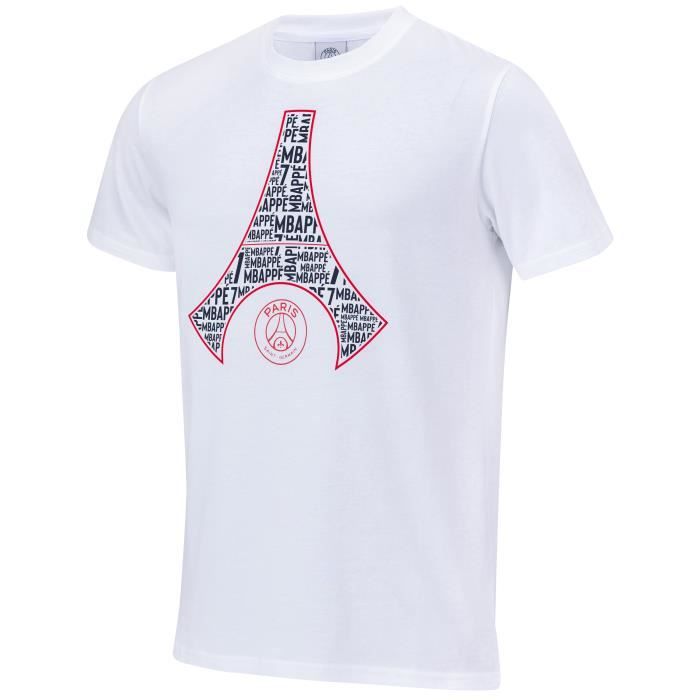 T-shirt enfant Kylian MBAPPE PSG - Collection officielle PARIS SAINT  GERMAIN - Cdiscount Sport
