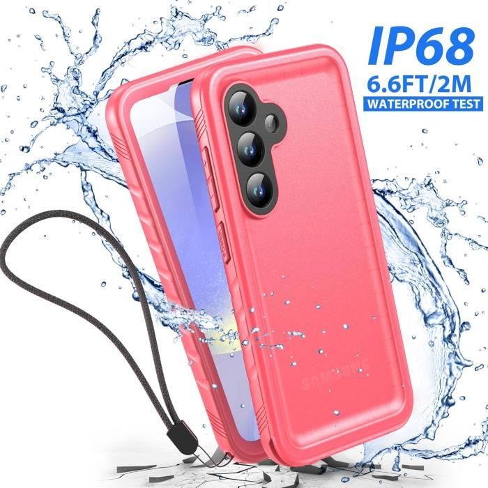 SPORTLINK Coque pour iPhone 12/12 Pro Étanche Antichoc - 360 degres