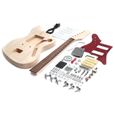 Rocktile kit de construction de guitare électrique style JAG-3