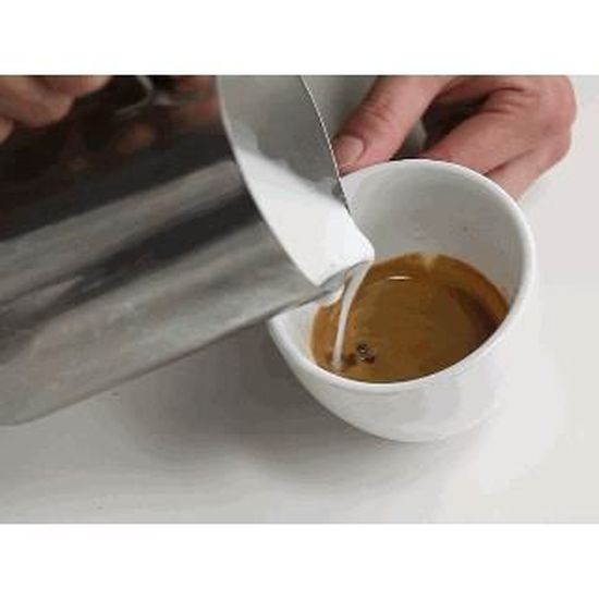 Tbest Pichet de mousse de lait Cruche de mousse de lait tasse en acier  inoxydable mousse faisant un pichet à café avec échelle de - Cdiscount  Electroménager