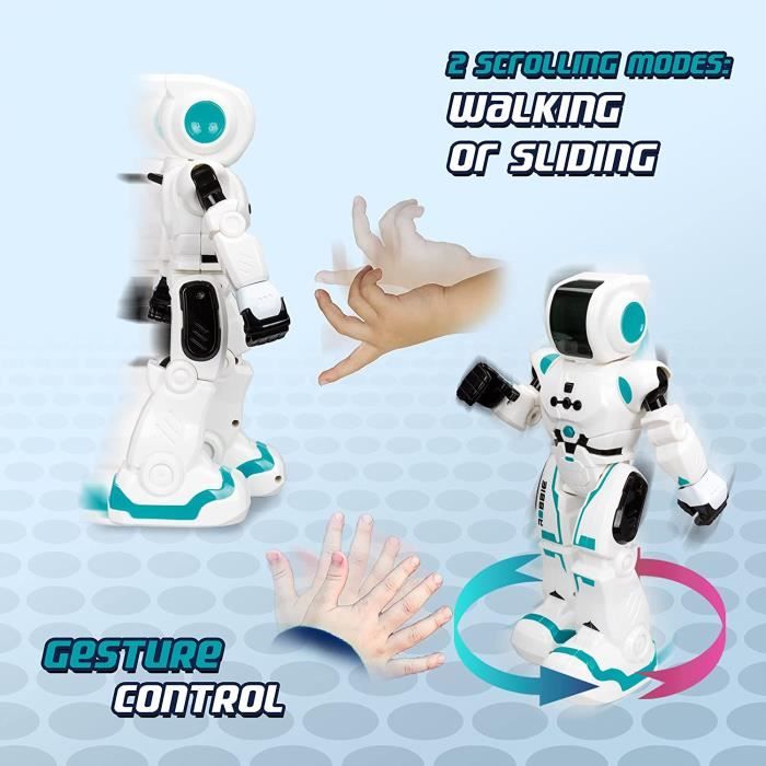 Robot télécommandé pour enfants - 123 - Robbie - Blanc - Enfant - Robot télécommandé - Mixte - Puériculture & Eveil bébé Robot télécommandé pour enfants - 123 - Robbie - Blanc - Enfant - Robot télécommandé - Mixte - Puériculture & Eveil bébé