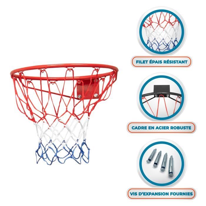 GOPLUS Mini Panier Basket Montage Mural, 46 x 51 CM, Panier de Basket Mural  avec Panneau et Filet en Nylon pour Loisir Adulte Enfan - Cdiscount Sport