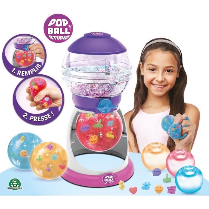 Jeu créatif - GIOCHI PREZIOSI - Pop Ball Studio - Fabrique à balles squishy  - Personnalise et presse - Cdiscount Jeux - Jouets