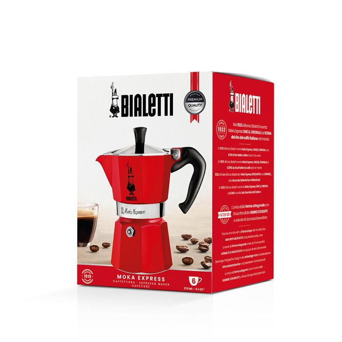 Cafetière Italienne Induction 3 Tasses MOKAVIT Alfonsina - Moka Authentique Made In Italy, Compatible Tous Feux !