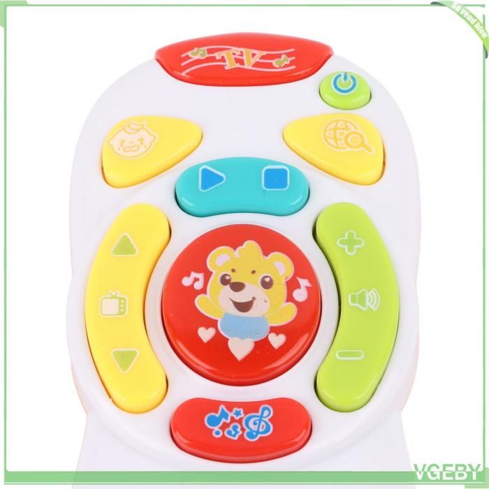 Goorder Jouet Musical Télécommande TV pour Bébé avec Lumière Douce et Goorder Jouet Musical Télécommande TV pour Bébé avec Lumière Douce et