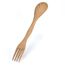 Lot de 4 cuill/ères de cuisine en bois spatule en bois dur antiadh/ésive et cuill/ères en bois.