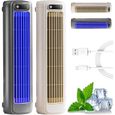 USB portable climatiseur écran LED 3 vitesses refroidisseur air A*b VENTILATEUR