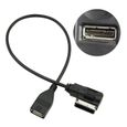 HENGLSHOP USB AMI MMI AUX MP3 câble adaptateur/ music interface pour Audi A3 S4 a5 S5 A6 S6 A7 A8 Q5 Q7 R8-0