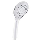 Pommeau de douche - ESSEBAGNO - Essesonia - Blanc - Chromé - 3 jets