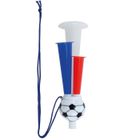 PTIT CLOWN Trompette France 3 cornes football tricolore bleu, blanc et rouge (x1) REF/20039