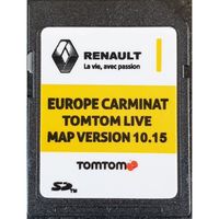 Carte SD GPS Europe 2019 - Renault TomTom Live - Compatible Renault 2011-2013