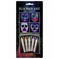 Crayons de maquillage néon UV - Blacklight UV Make-Up Set - 5 pcs