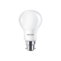 Philips LED Ampoule LED B22 8 W (équivalent 60 W) classe A+ lumière blanche chaude 2700 K
