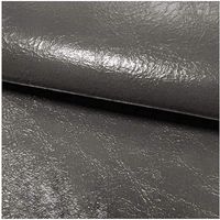 Kit de tapisserie d'autocollant de siège de voiture de bande de réparation de cuir de sofa 50x137 cm (couleur: 20-gris foncé)