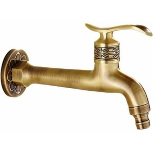 Ancien gros robinet en laiton vieilli ou bronze ? - Bricolage