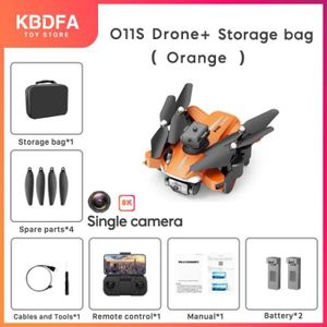 DRONE Orange-8K-1C-2B-KBDFA p11s drone 8k hd caméra 360 