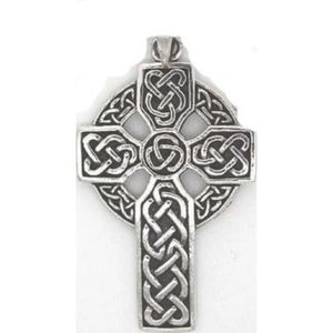 Sterling Silver religieux croix celtique 20 x 13 mm Pendentif garçons filles ou femmes