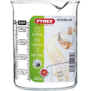 DOSEUR - MESUREUR PYREX Verre doseur 0.25 L Kitchen Lab - 4 graduati