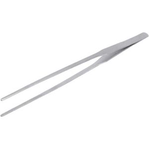 Pince à Arêtes Et Poils En Acier Inoxydable - Lot De 2 (droite Et Inclinée), 12cm - Pour Poisson, Poulet, Canard - 8