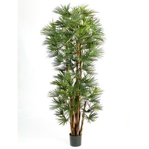 ARBRE - BUISSON Palmier bambou artificiel, 103 feuilles, DELUXE, 150 cm - arbuste synthétique - artplants