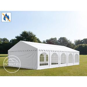 TONNELLE - BARNUM Tente de réception TOOLPORT 5x10m PVC anti-feu 500