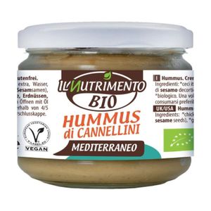 SAUCE CHAUDE IL NUTRIMENTO - Houmous de Cannellini Mediterraneo