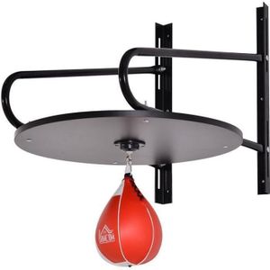 SAC DE FRAPPE HOMCOM Punching Ball Poire de Vitesse Boxe avec Su