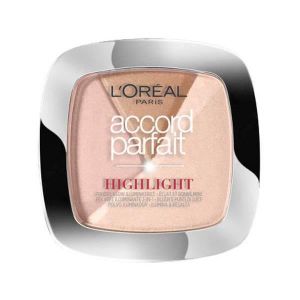FOND DE TEINT - BASE Poudre Highlighter & Blush ACCORD PARFAITL'Oréal 202N - Éclat Neutre Rosé
