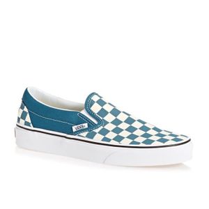 Vans UA Classic Slip On Shoes Bleu blanc - Achat / Vente ... Vans UA Classic Slip On Shoes Bleu blanc - Achat / Vente ...