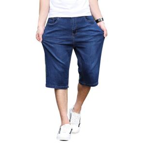 PANTACOURT Pantacourt en jeans Homme Outdoor Casual Coton Jea