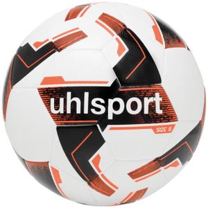 BALLON DE FOOTBALL Ballon Uhlsport Resist Synergy - blanc/noir/orange