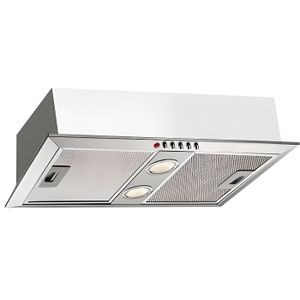 Hotte Aspirante encastrable Comfee - 52cm - 440m3/h - Recyclage ou  Evacuation - 2 LED lamps - Inox - Cdiscount Electroménager