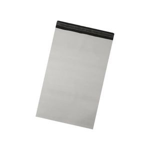 Lot de 100 pochettes d'expédition en plastique - 430 x 600 mm