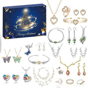 Calendrier De L'Avent 2025 Bijoux Cristal - 24 Surprises En Pierres Naturelles Pour Femmes, Adolescentes - 3