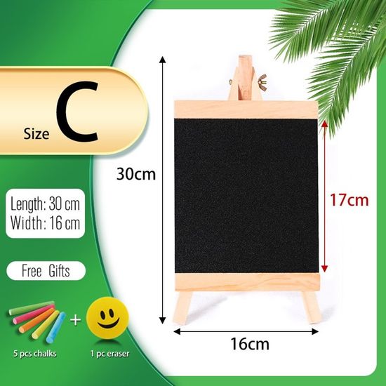 Tableau Noir Calendrier Magnétique 45x60 Cm - Cadre Pin Massif, Surface Effaçable, Pour Bureau Ou école