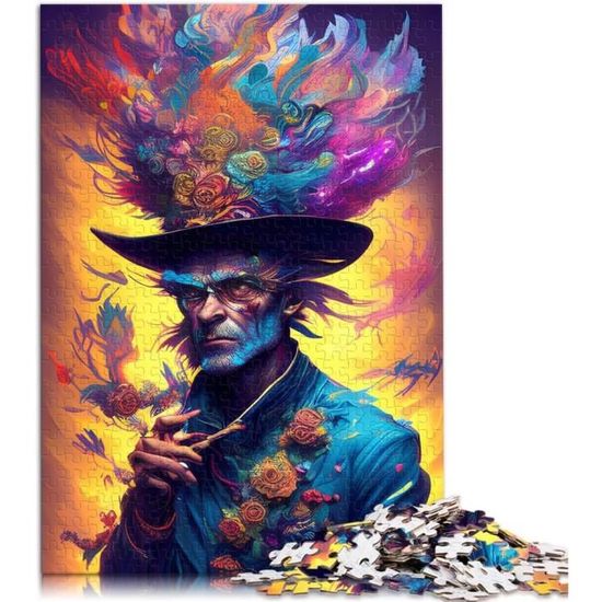 LOVETRENDS Puzzle 1000 Pezzi Pop Art Musicassette – 69x51 Cm – Cartone Colorato – Ideale Come Regalo Per Appassionati Di Musica E Puzzle