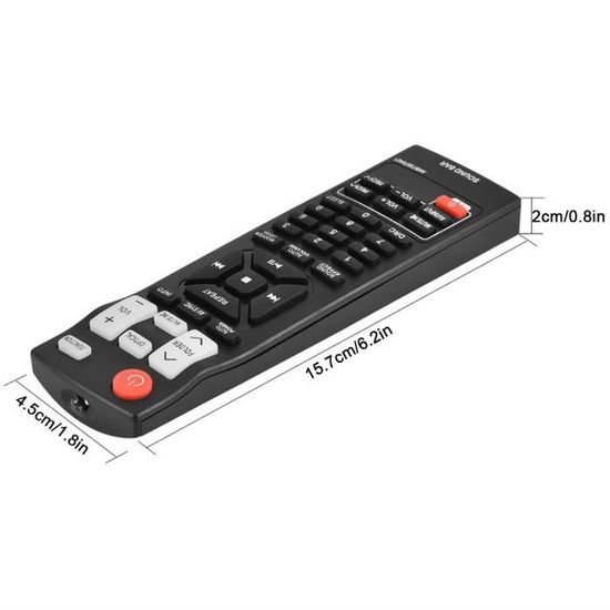 TCNOUMT Telecomando Universale Di Ricambio Per LG Sound Bar - Modello AKB73575421, Compatibile Con NB2420A, NB3530A, NB4540 E Altri
