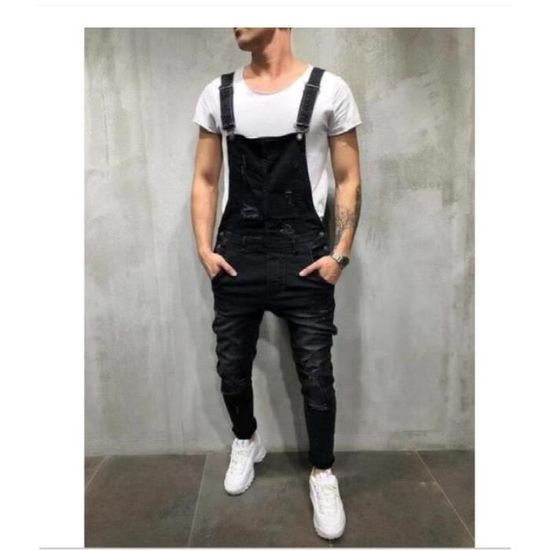 Salopette cuir homme online