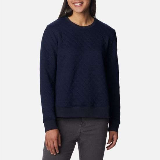 Polaire Homme Columbia Columbia Pull Ras-de-Cou En Polaire Avec Logo, Homme,Blanc,S Columbia Polaire Homme