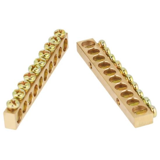 10Pcs 5 Trous Conception De Pont De Distribution Électrique