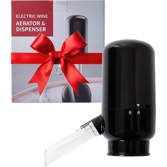 Aérateur à Vin électrique Aervana One Touch - Noir/argent