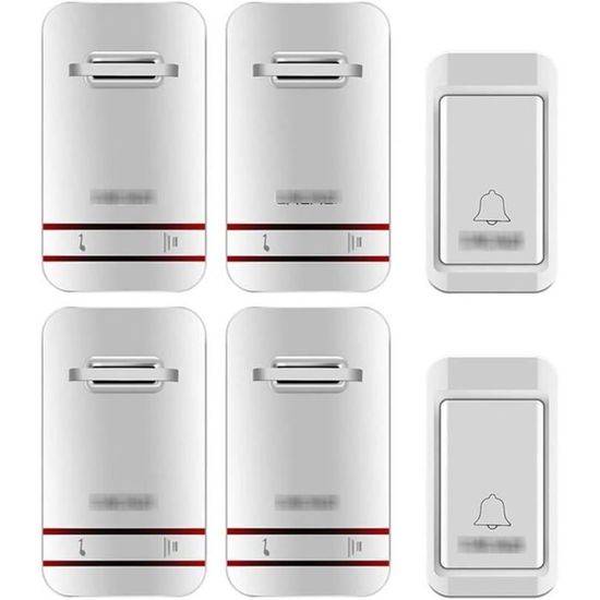 Bouton de sonnette sans fil Ecobell SCS SENTINEL | Leroy Merlin