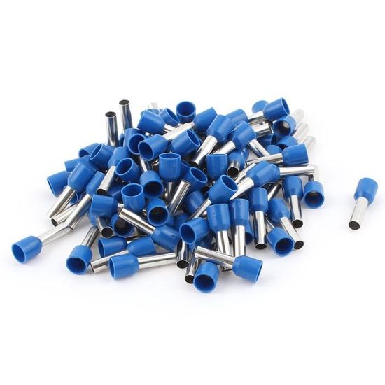 SOURCING MAP 100Pcs 6㎟ Embout de Câble Embout de Câblage Cosse à Sertir ...
