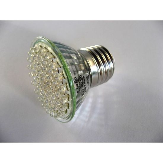 Spot à économie d'énergie 60 LED Culot E27 Cdiscount Maison