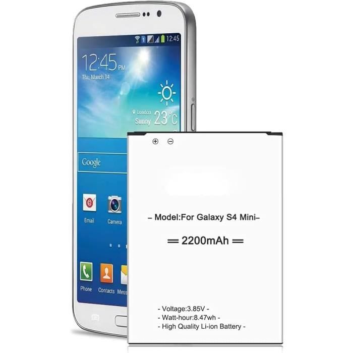 Batterie pour Samsung Galaxy S4 Mini 2200mAh Remplacement de